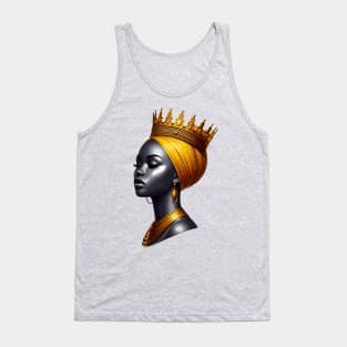 African Queen Crown Tank Top